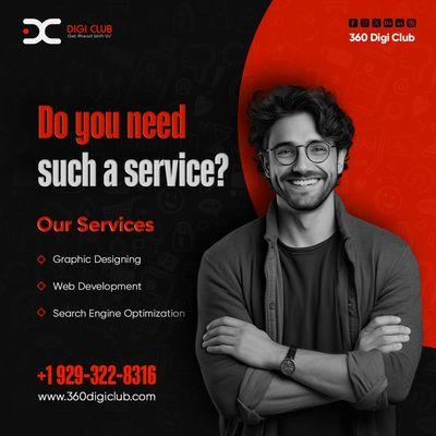 ransform your brand presence with our diverse services!  From dynamic Graphic Designing to cutting-edge Web Development,