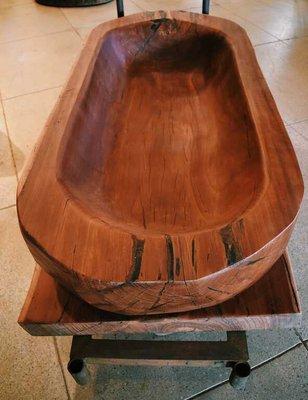 Visionary - huge handmade Eucalyptus bowl or trough