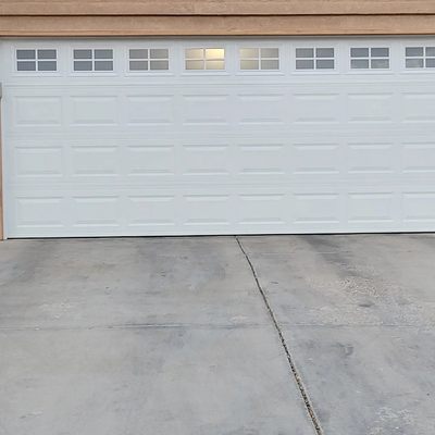 Frosted these garage windows!