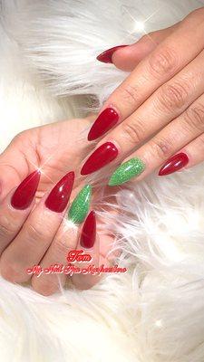 #stiletto nails