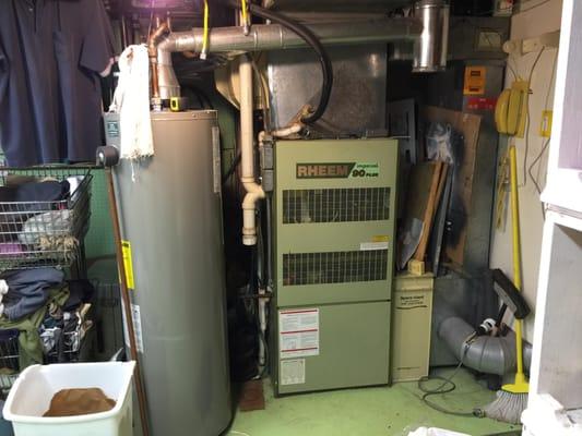 Cracked heat exchangers are dangerous, some furnaces need replacement if a replacement heat exchanger cannot be found.