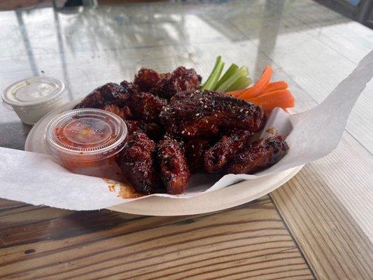 Spicy Korean Wings