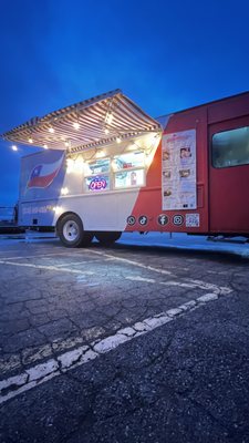 Food truck open