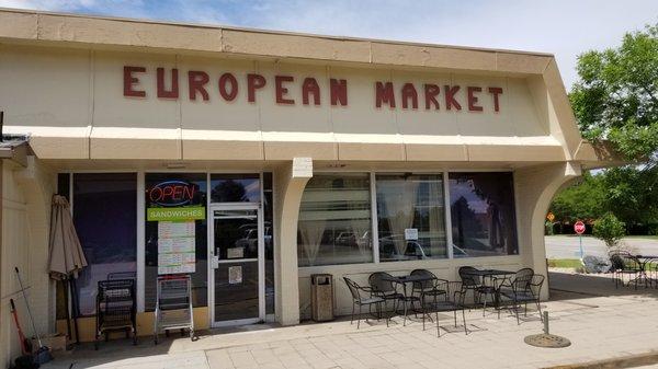 Located inside of European Market of Lakewood