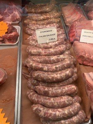 Store made sausage