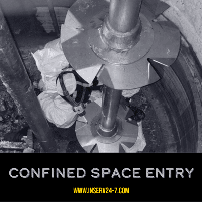 Our technicians are trained and certified in Confined Space Entry.