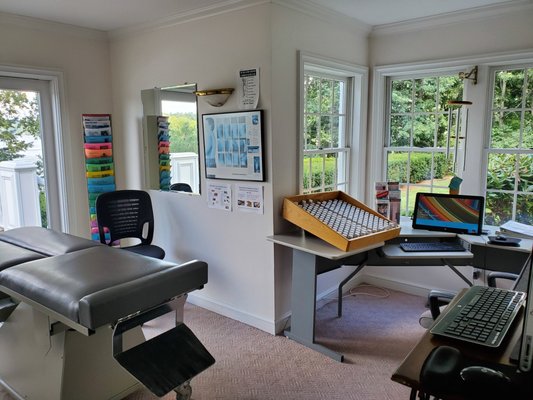 Treatment Room with a view of Lake Mahopac