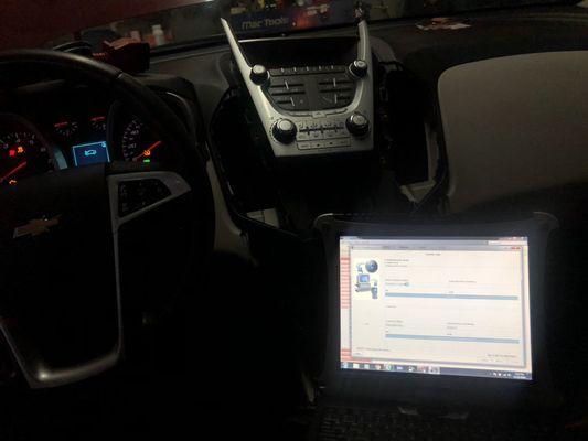 Flashing all computers in the car