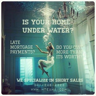 Do you owe More on your Home than it's Worth? We specialize in Short Sales