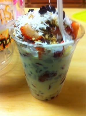 Fresas con crema $8.00