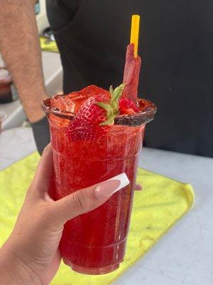 Strawberry drink