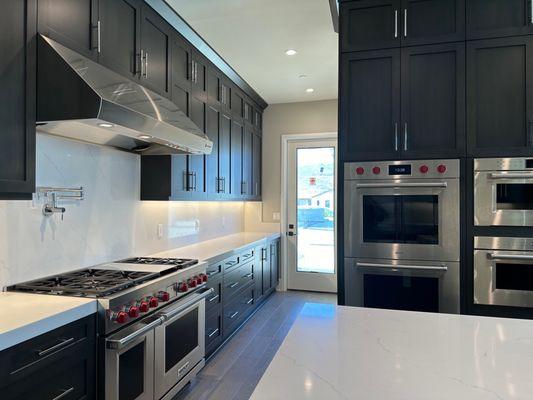 Kitchen remodel with custom cabinets in Rancho Santa Fe