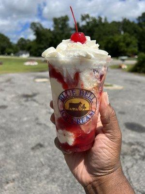 Strawberry Shortcake Sundae