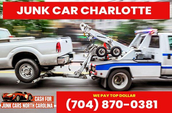 Cash for Junk Cars Charlotte North Carolina