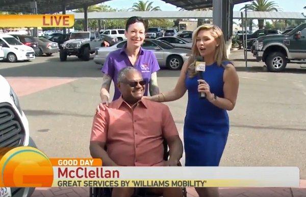 Williams Mobility on Good Day Sacramento