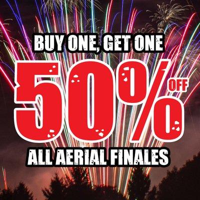 All 500 Gram Aerial Finales on Sale!