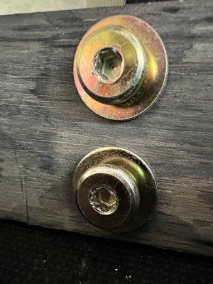 Stripped screws