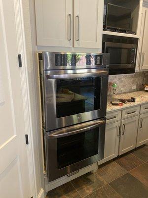 installed new oven