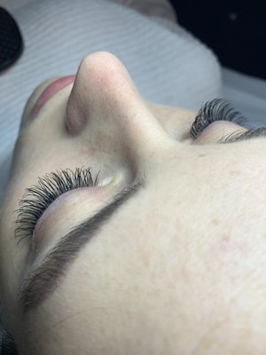 Natural classic lash extensions