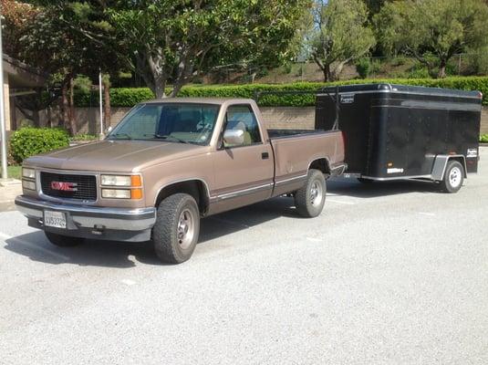 Let This Truck And Trailer Help You Take Back Your Space