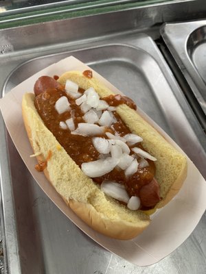 Chili dog