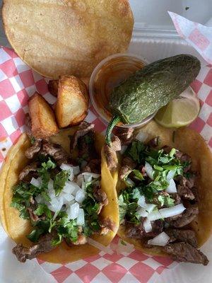 Carne asada Street Taco