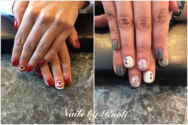 Call today to book a full set or over lay of simply organic gel nails!