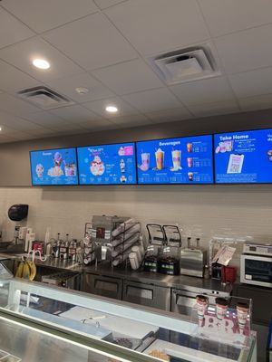 Inside of Baskin-Robbins in Guilderland, NY