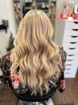 Goldilocks balayage