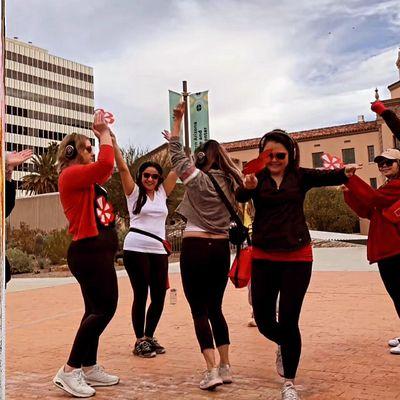 Dancing our way thru downtown Tucson