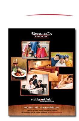 go to http://wwwvisitbrookfield.com for more info and to download or order your Brookfield Visitors Guide.