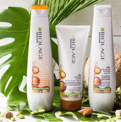 R.A.W BIOLAGE
Real Authentic Wholesome this powerful haircare regimen gives you the power to create the hair you've always dreamed of.