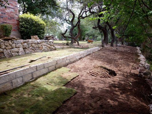 Retaining walls