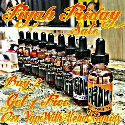 Fiyah Friday Sale 3-30ml for $40 o, VapeWithAlohaEliquids