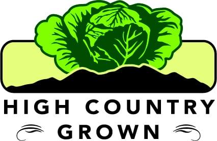 High Country Grown logo design