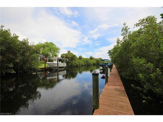 Foxmoor community boat dock