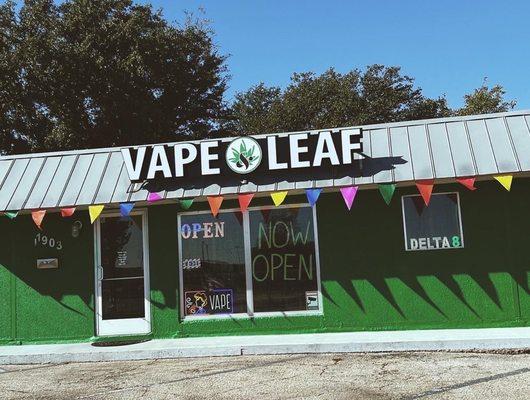 Your new local vape shop Vape&Leaf!