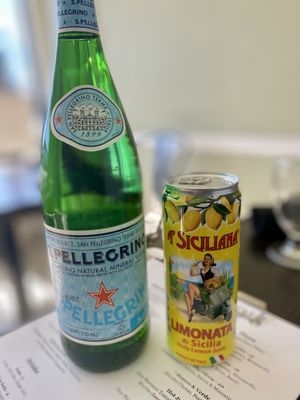 Pellegrino and A' Siciliana Limonata