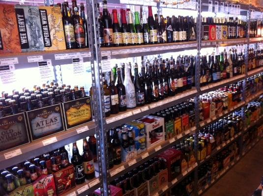 We carry over 300 craft and import beers! One of the best selections in the state!