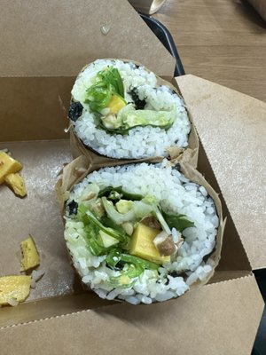 No Protein Sushi Burrito