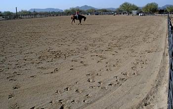 Suburb arena footing