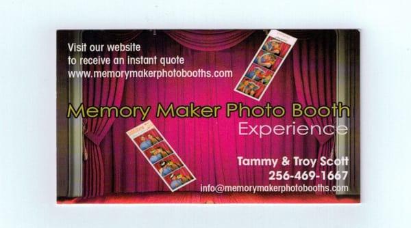 Memory Maker Photo Booths