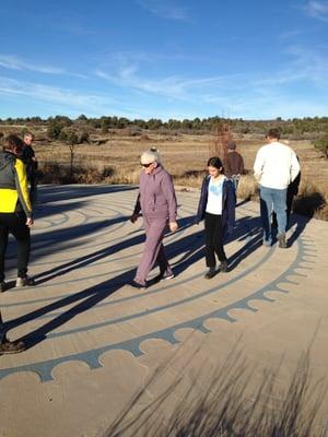 Unique opportunity to walk a replica of a most famous labyrinth in France from medieval times.