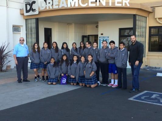 Field trip to the Cathedral in downtown Los Angeles