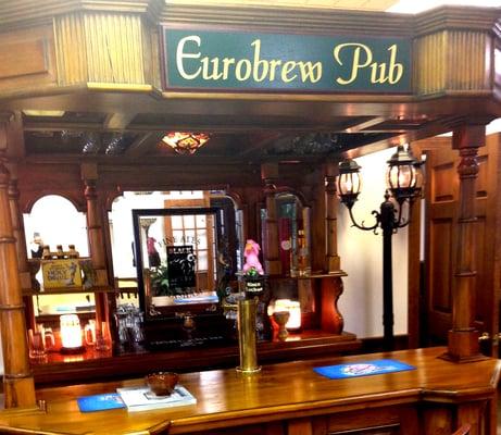 Our own customized Eurobrew Pub