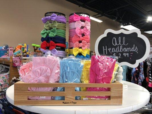 New nylon headbands only $2.99