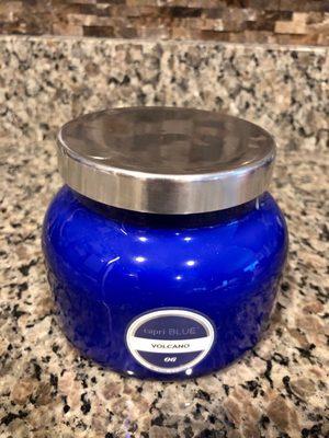 Aloha Orchid Blue Signature Jar by Capri Blue