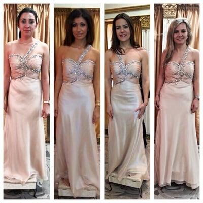 Bridesmaids dresses