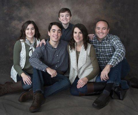 Family Portrait in Studio