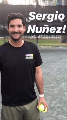 Coach Sergio Nunez  Now available for private lessons and summer camp training!